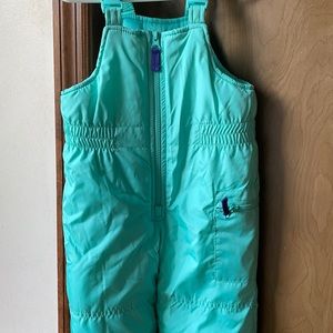 3T Toddler girls teal snow pants